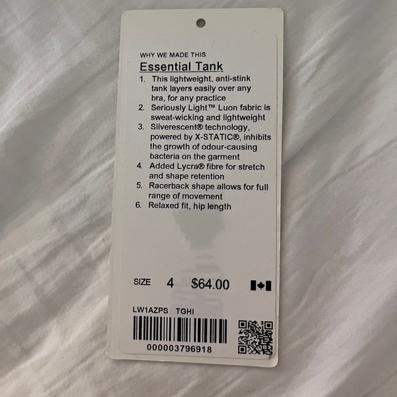Lululemon Essential Tank - Picture 5 of 5